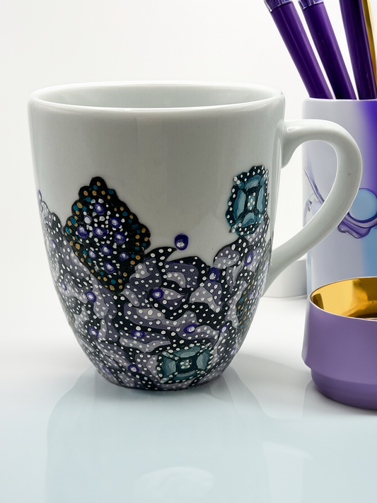 Mise en situation hand made painted collection Illumination by O'Shiny Art & Lifestyle