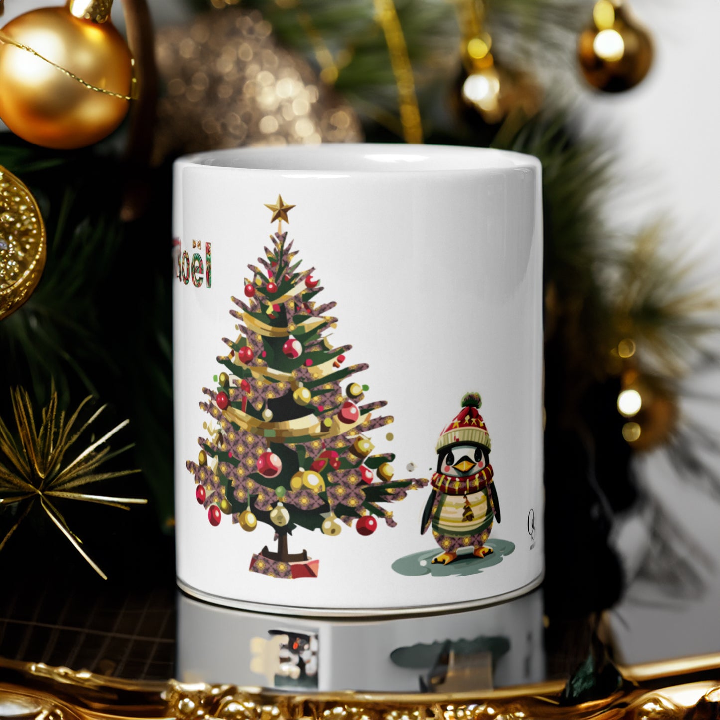 Mug 11oz Collection "Féérie de Noël" par O'Shiny Art & Lifestyle