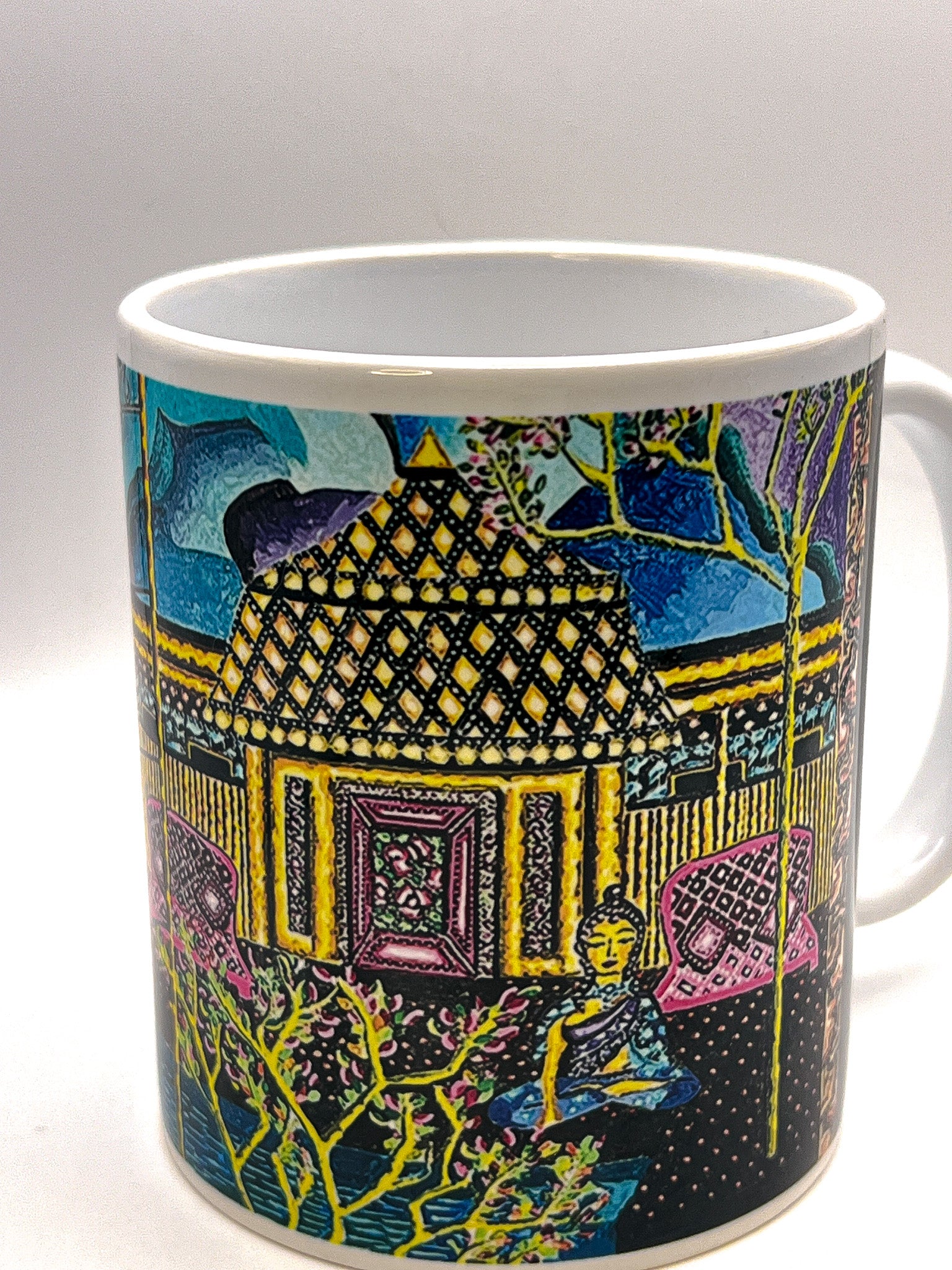 Mug 11oz vue de face collection "Elevation" by O'shiny Art & Lifestyle