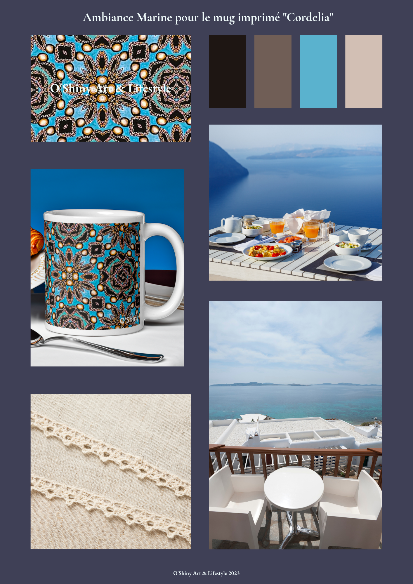 Moodboard collection Cordelia from O'Shiny Art & Lifestyle