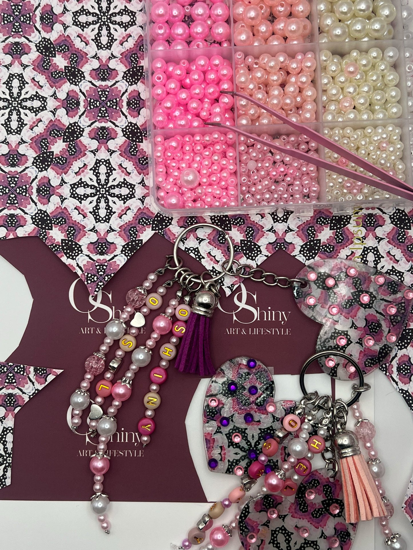 Work process bijou de sac motif Amorosa