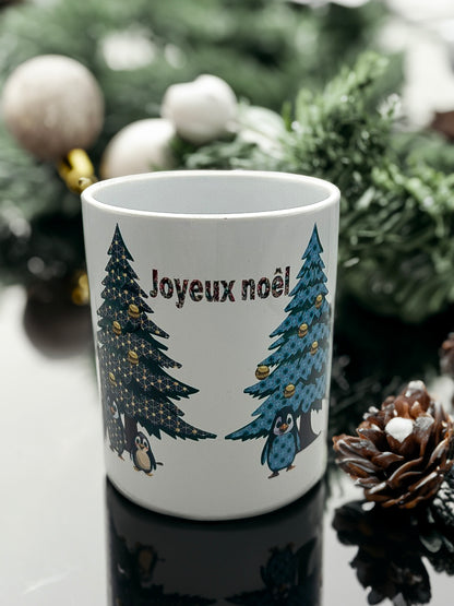 Lot de 3 mugs 11oz collection "Noël enchanté" , Rêves de Noël" et "Feérie de Noël" par O'Shiny Art & Lifestyle