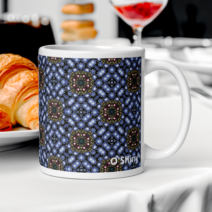 Mise en situation 2 du mug personnalisé par le motif " Perline" par O'Shiny Art  & Lifestyle